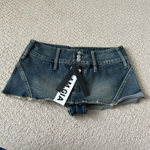 Brand New Iamgia mini denim skort